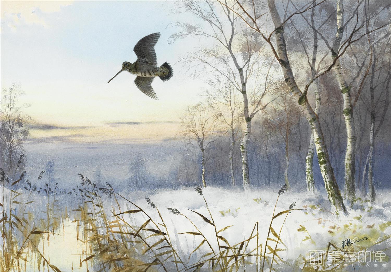 油画-约翰.赛里尔·哈里森 John Harrison作品集-137